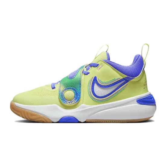 Nike Team Hustle D11 SE PS 'Luminous Green Ultramarine'
