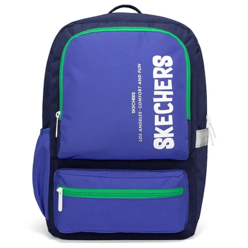 Skechers Fabric Backpack Bag Backpack Regular Men's Red Blue