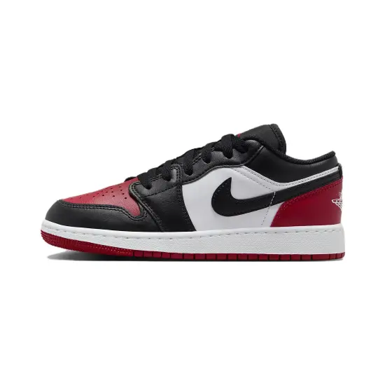 Jordan Kids Air Jordan 1 Low 'Bred Toe' Sneakers