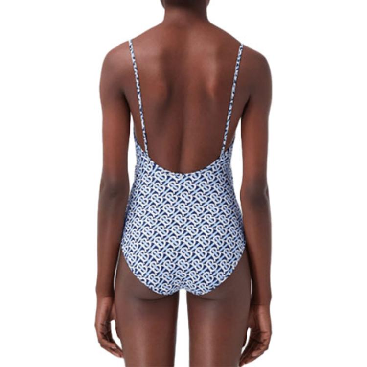 Burberry Women’s One-piece Swimsuit Cobalt Blue