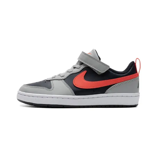 Nike Court Borough Low Recraft PS 'Light Smoke Bright Crimson'