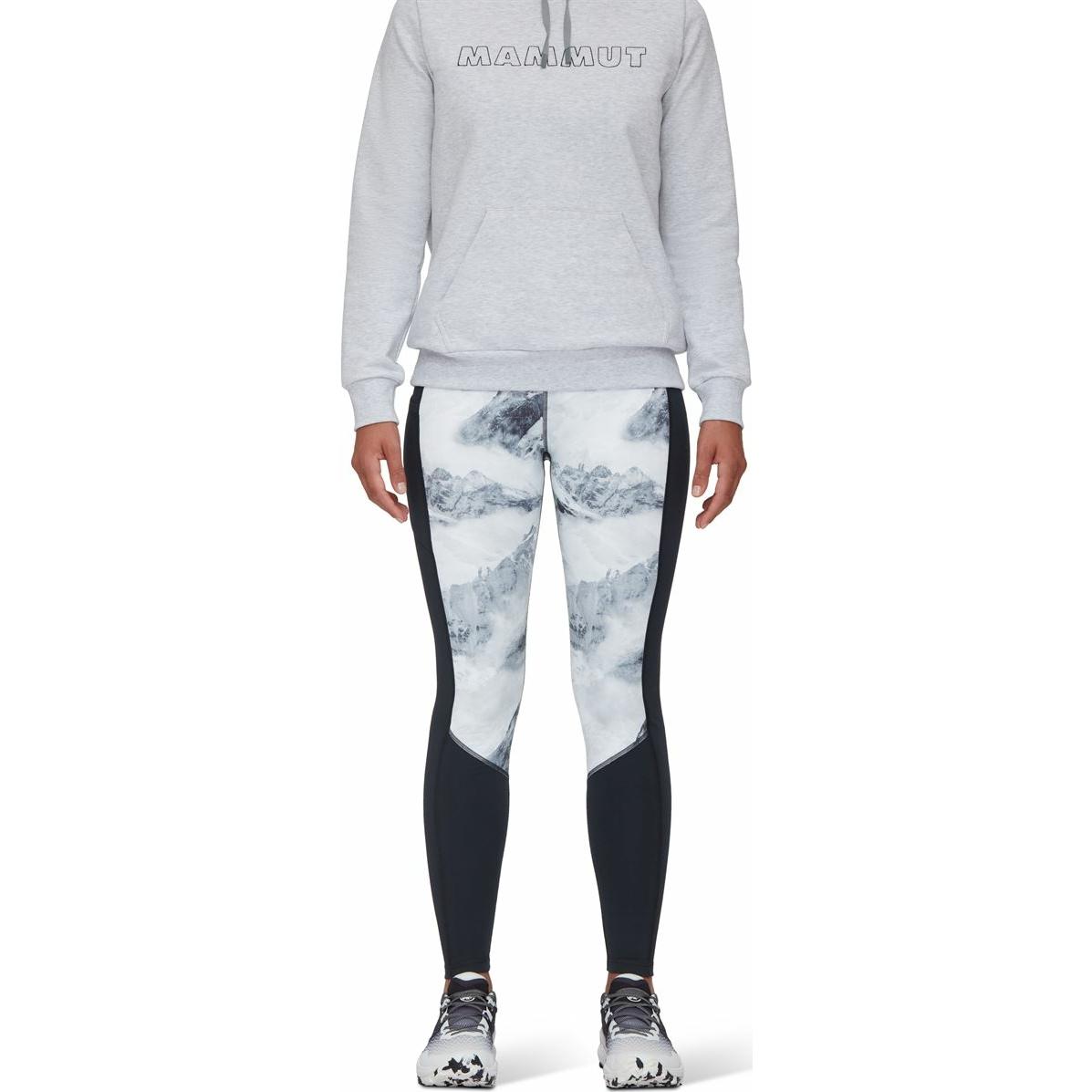 MAMMUT Massone AOP Sports Pants Women’s Black White