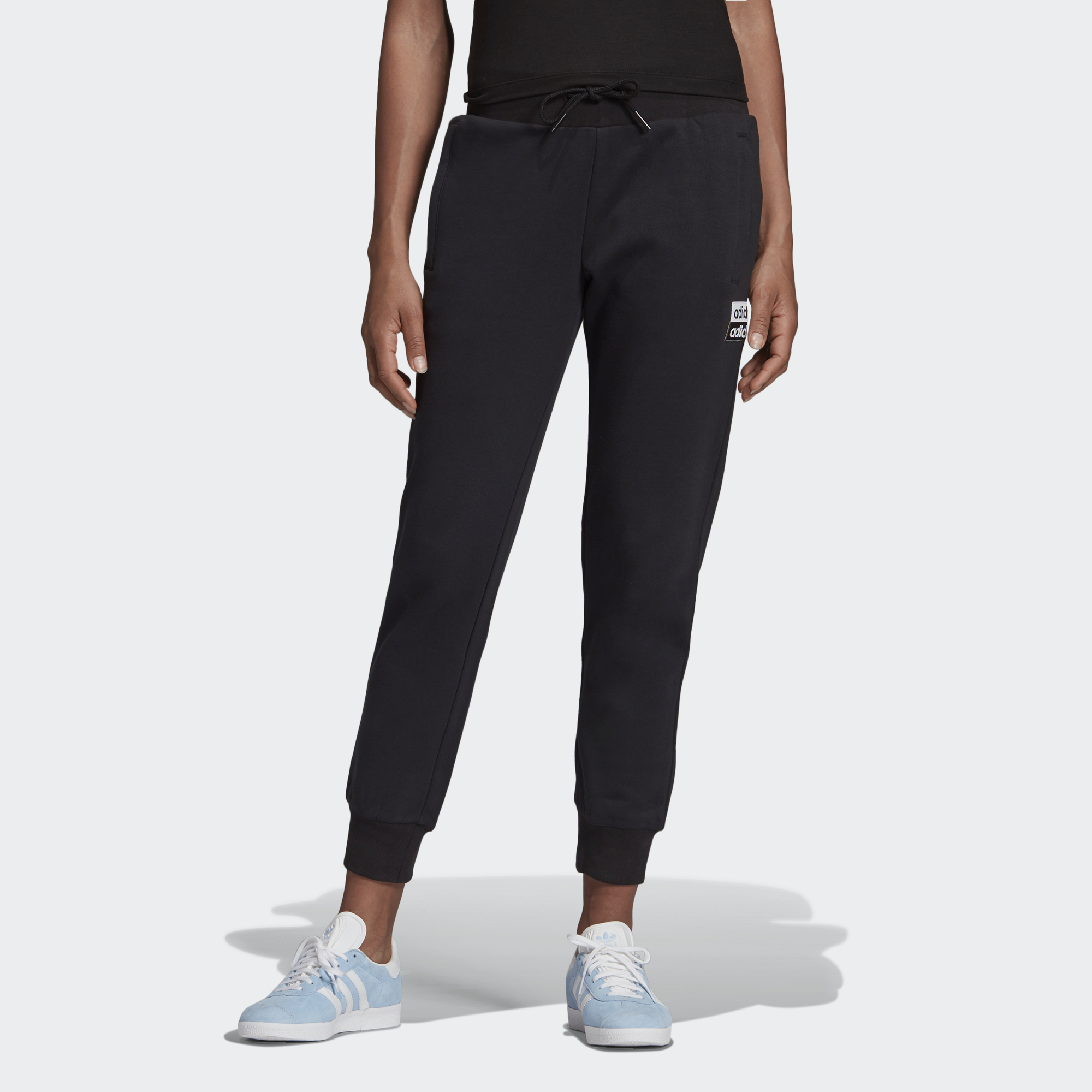 Женские штаны adidas originals (черный) — фото 5