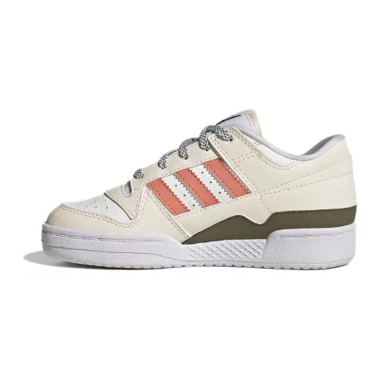 Adidas Originals FORUM Water-Resistant Low-Top Kids' Running Shoes White Pink Kids'