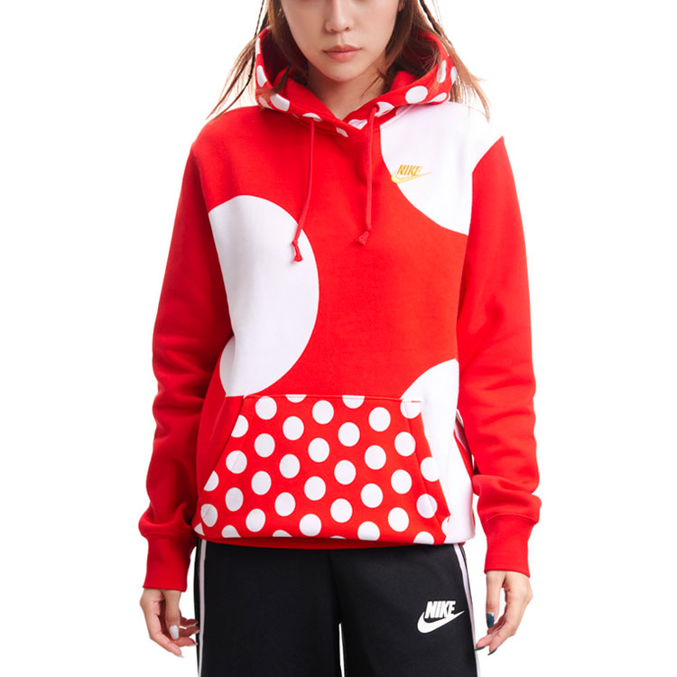 Женское худи Nike Sportswear Christmas (красный) — фото 4