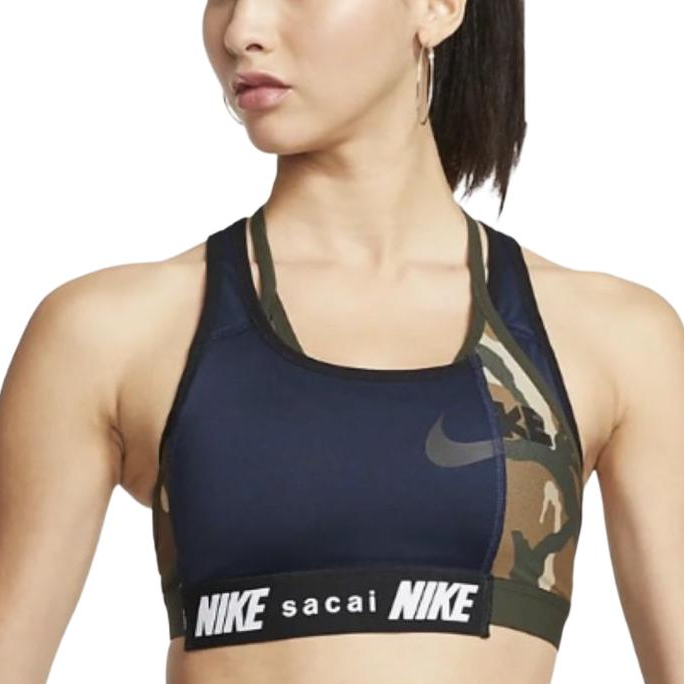 Nike x Sacai Hybrid Padded Bra ‘Black/Sequoia’