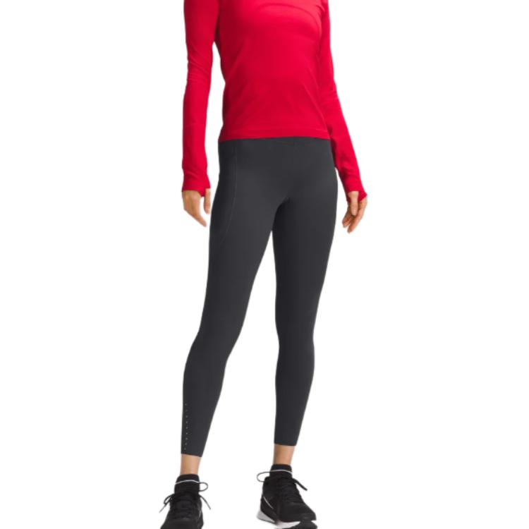 Lululemon Fast And Free Sports Pants Women’s Graphite Gray