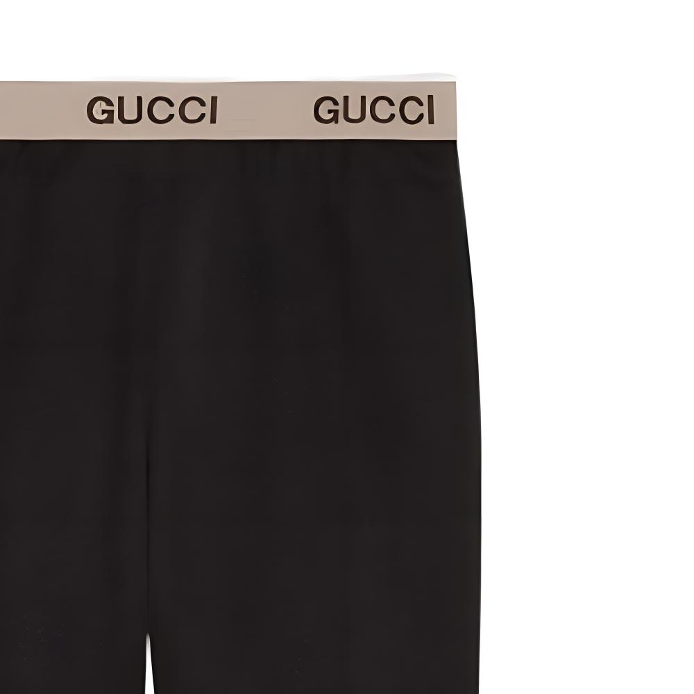 Женские штаны Gucci GUCCI x THE NORTH FACE FW21 (черный) — фото 5