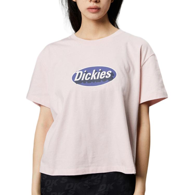 Женские футболка Dickies logo T (белый) — фото 2