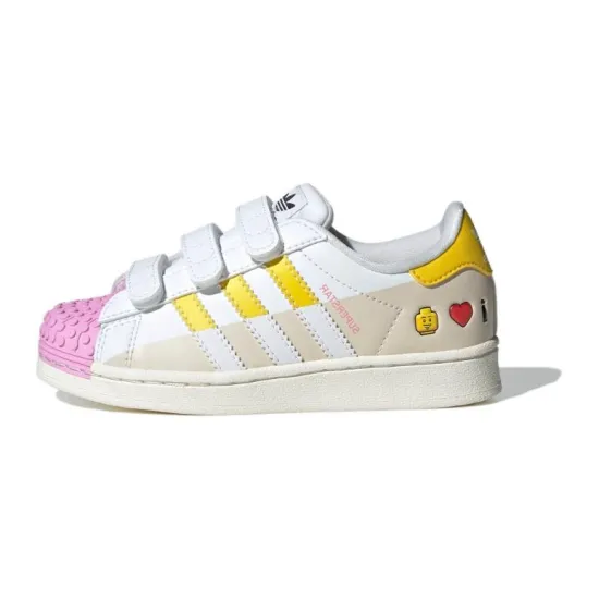 Adidas Originals Superstar Kids" Skateboarding Shoes Pre-school