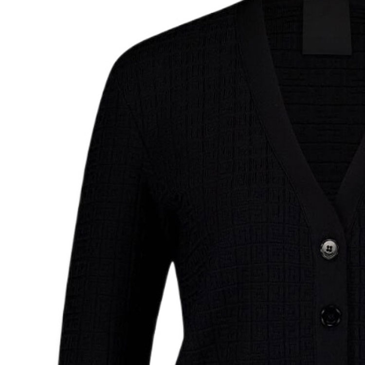 Женский свитер Givenchy FW23 V (черный) — фото 8