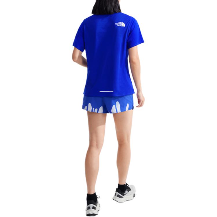 THE NORTH FACE Peak Collection Quick Dry T Shirts Women’s Klein Blue