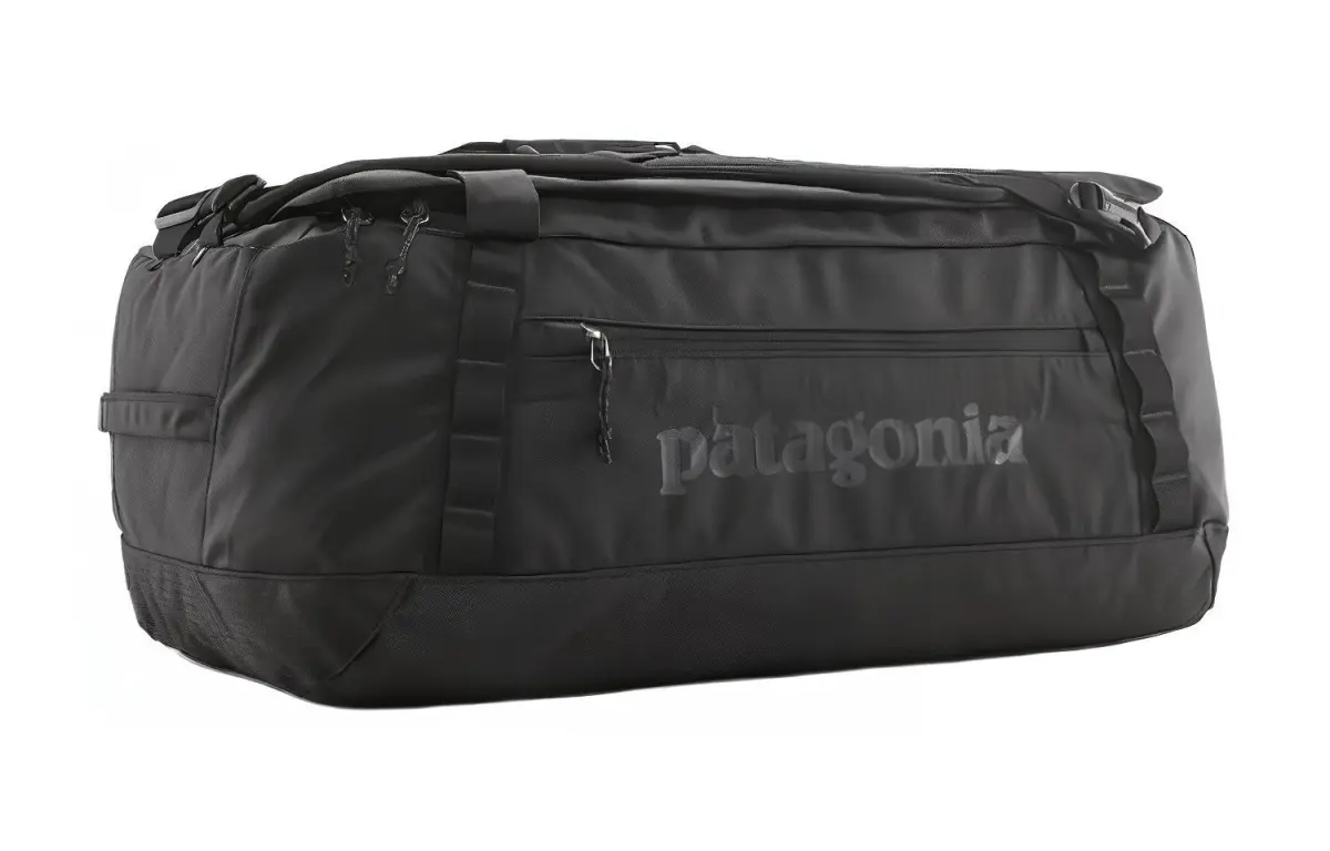 Patagonia 55L Outdoor Bags Recycled Polyester Matte Black Unisex