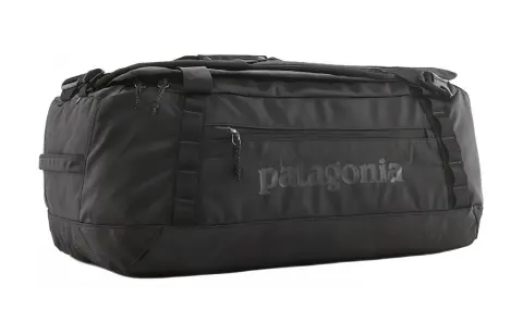 Patagonia 55L Outdoor Bags Recycled Polyester Matte Black Unisex