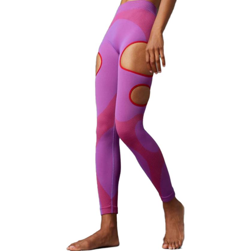 Adidas X RUI ZHOU Collaboration Collection Sports Pants Women’s Bright Purple