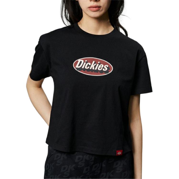 Женские футболка Dickies logo T (белый) — фото 5