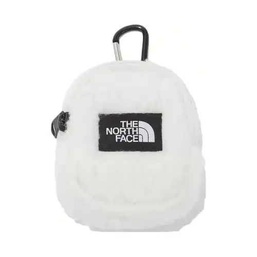 THE NORTH FACE Wool Charm Earphone Case Regular Unisex White