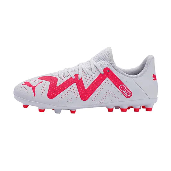 PUMA Future Play Mg Jr 'White Pink' Gs