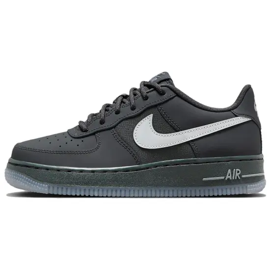 Nike Air Force 1 Low Anthracite Reflective Silver GS