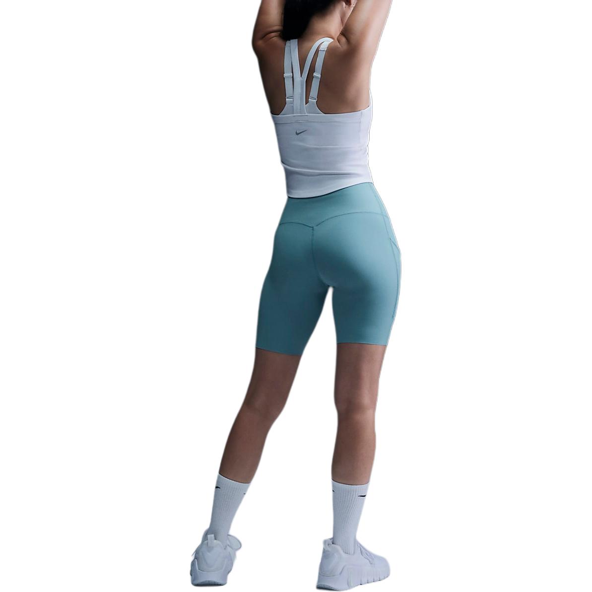 Nike Universa Cycling Pants Women’s Denim Blue Green