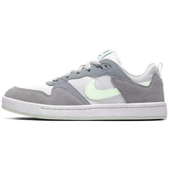 Nike SB Alleyoop Skateboarding Shoes Women's Low-top Particle Gray/white