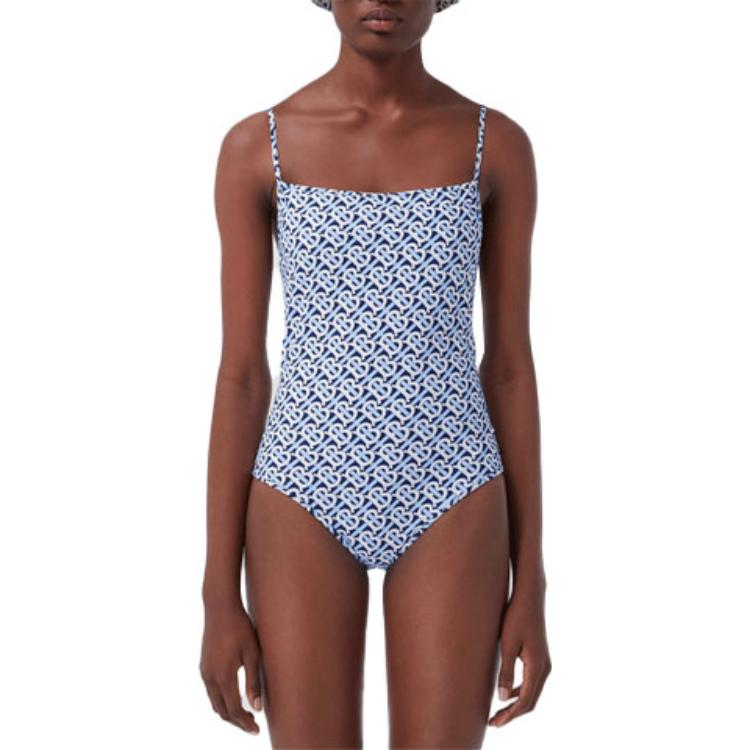 Burberry Women’s One-piece Swimsuit Cobalt Blue