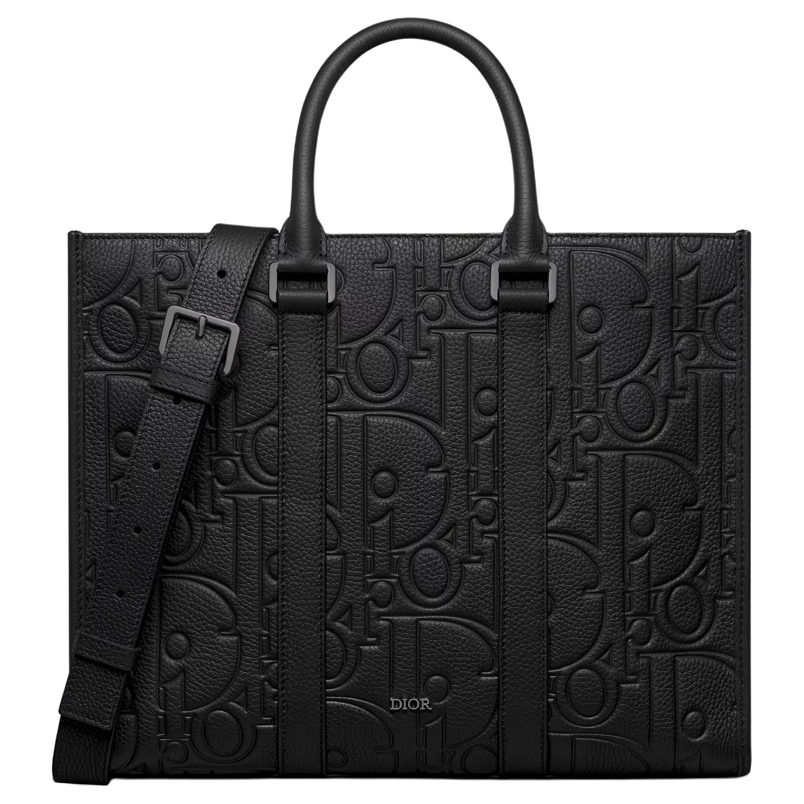 Мужская сумка Dior East-West (черная)