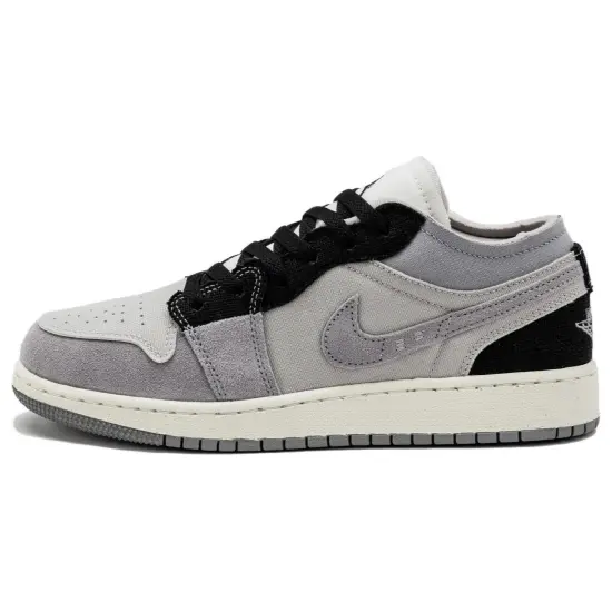 Jordan 1 Low SE Craft Tech Grey Black GS