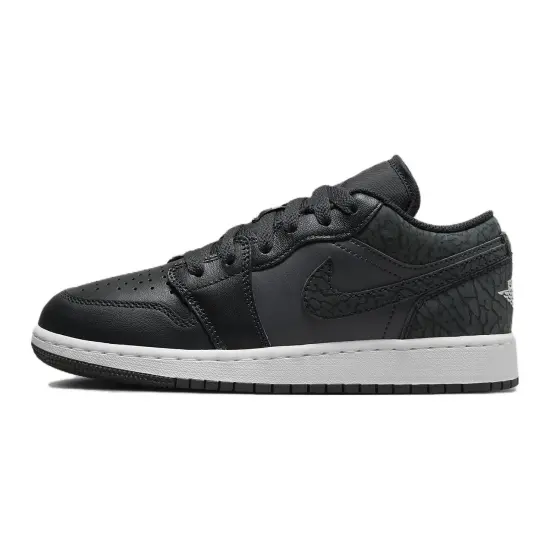 Jordan 1 Low SE Black Elephant GS