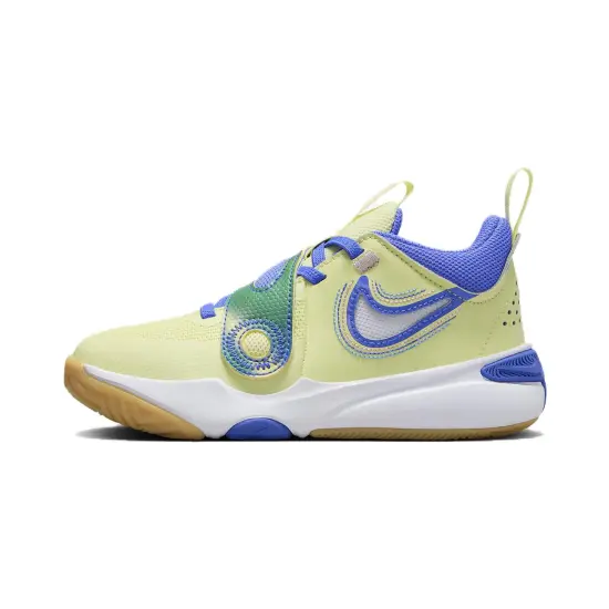 Nike Team Hustle D11 SE PS 'Luminous Green Ultramarine'