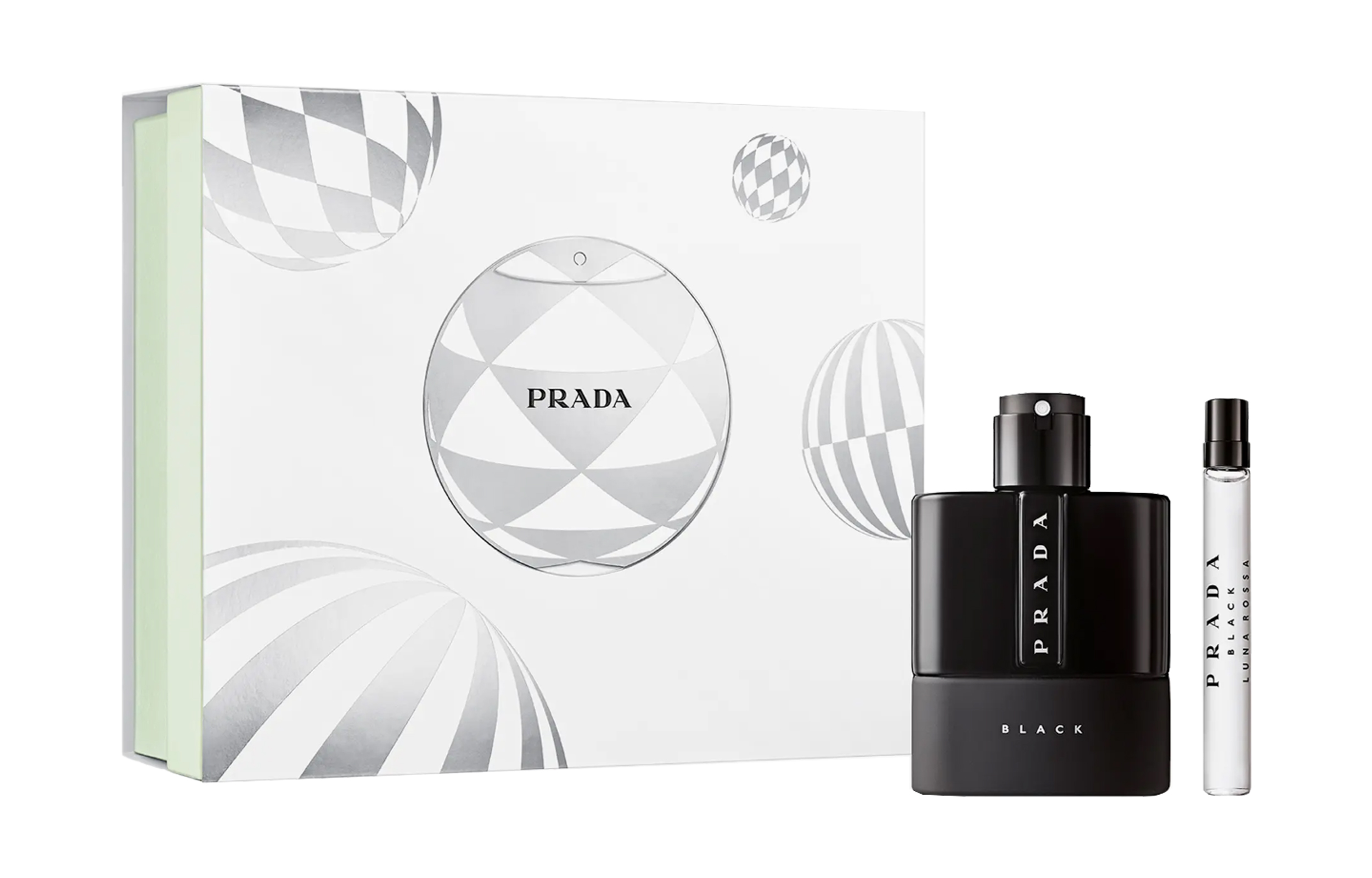 PRADA Prada, black perfume, set, 100 ml, 10 ml