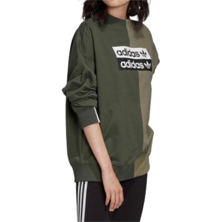 Женское худи adidas originals (зеленое) — фото 3