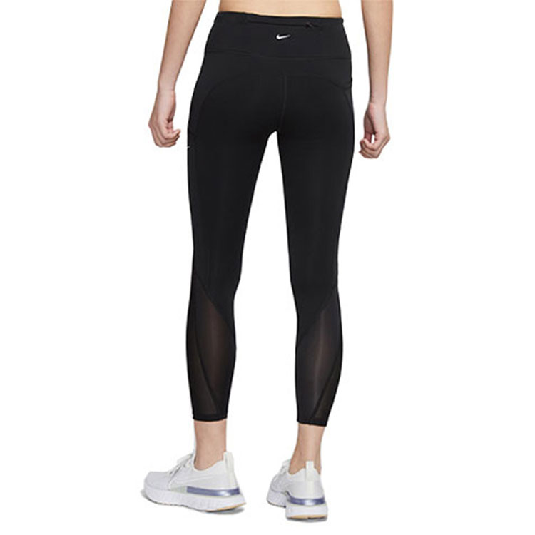 Женские штаны Nike Epic Luxe Cool 7/8 (черный) — фото 6