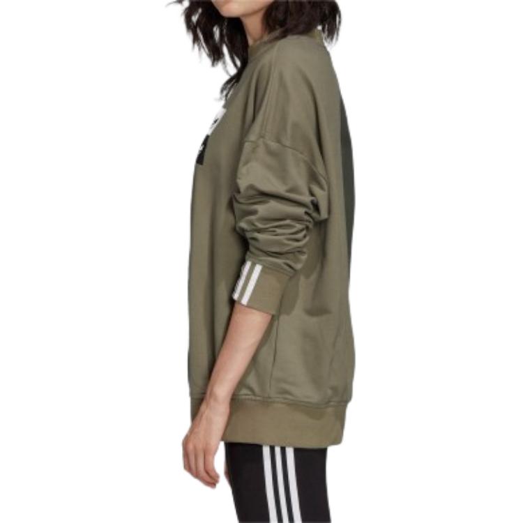 Женское худи adidas originals (зеленое) — фото 6