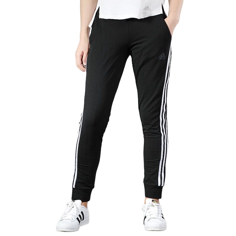 Женские штаны adidas Essential Slim (черные) — фото 6