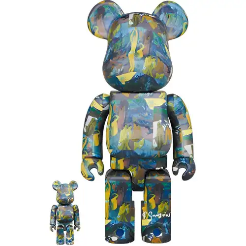 BE@RBRICK Paul Gauguin Where do we come from?Who are we?Where are we going?Cute trendy dolls