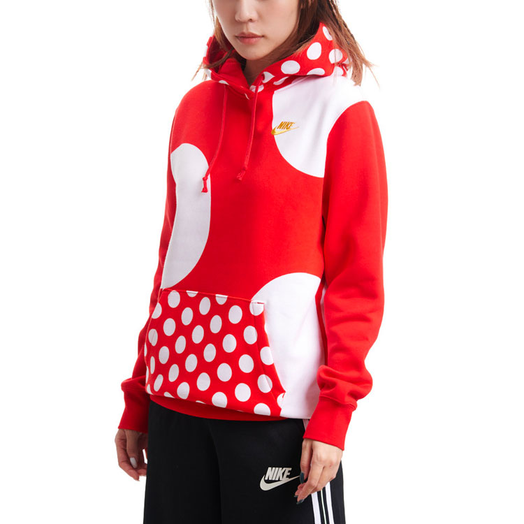 Женское худи Nike Sportswear Christmas (красный) — фото 5