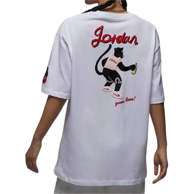 Женская футболка Jordan (белый) — фото 5