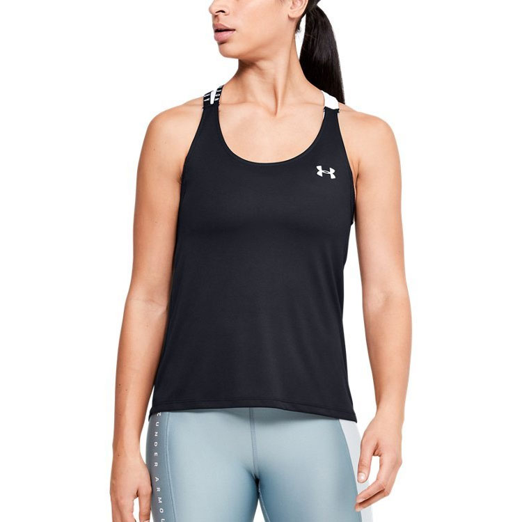 Under Armour Sleeveless Sports Shirts Women’s Black Halter Neck