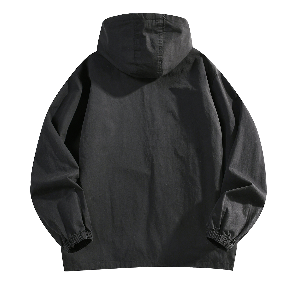 Jeep Lifestyle half-zip American-style pullover hoodie with letter brand logo print, outdoor pure cotton, vintage classic, commuter, long sleeve, loose, versatile American-style work sweatshirt, unisex