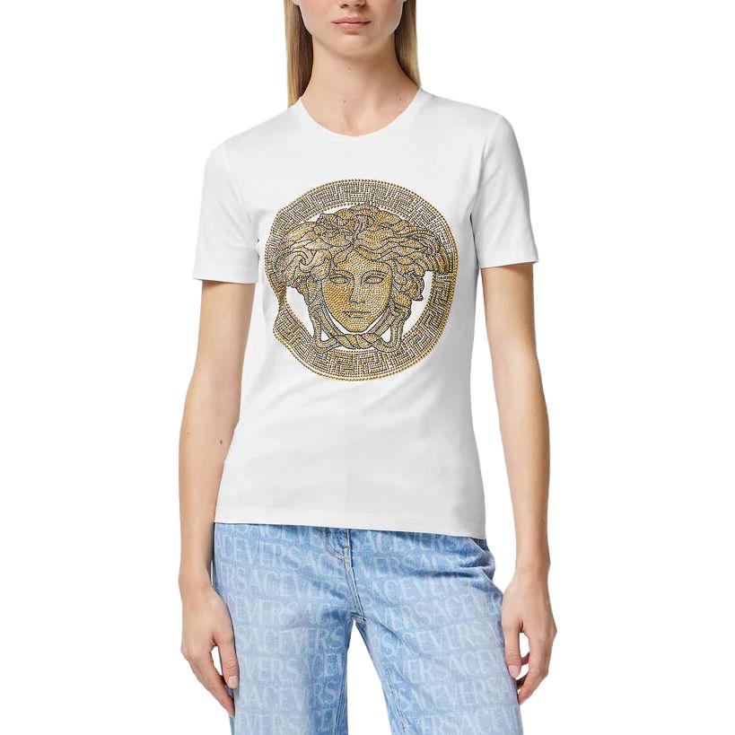 Женская футболка Versace BOKE T (белая) — фото 2