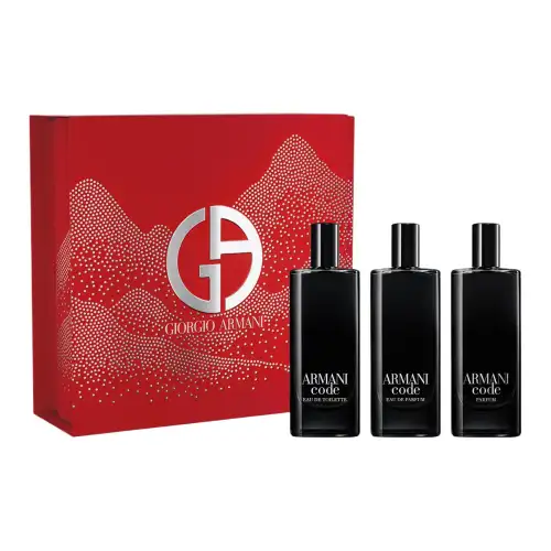 GIORGIO ARMANI Giorgio Armani Code Perfume Discovery Gift Box Sample EDP/EDT/parfum Bergamot Nutmeg 15ml*3