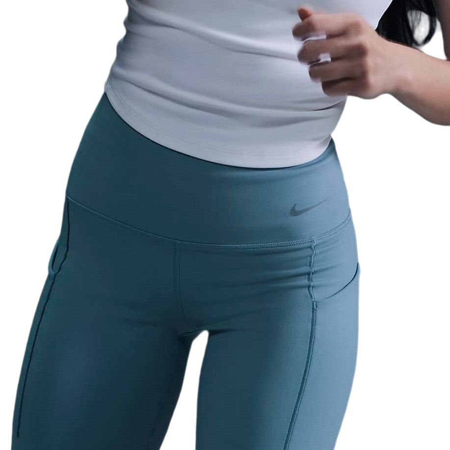Nike Universa Cycling Pants Women’s Denim Blue Green