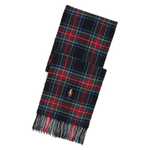 Polo Ralph Lauren Polo Bear Fringed Scarf Set