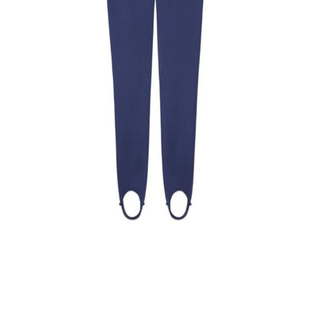 Женские штаны Gucci Lycra Stirrup Pants (синие) — фото 2