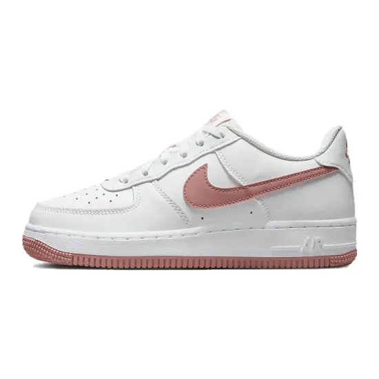Nike Air Force 1 Low Summit White Red Stardust GS