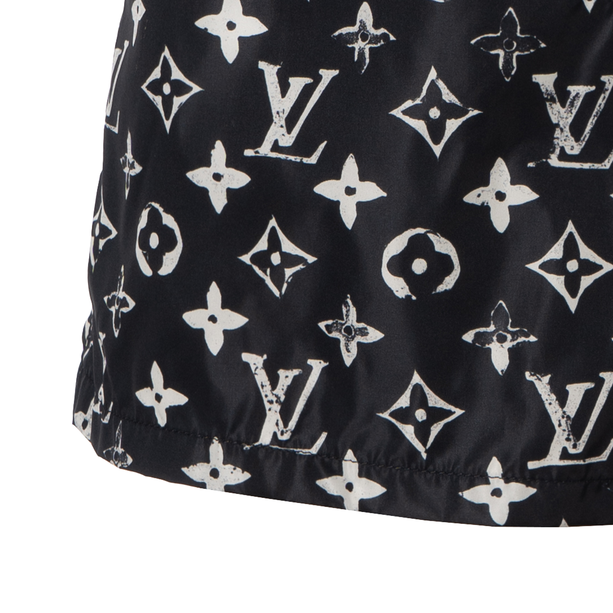 Женские штаны Louis Vuitton Logo (черный) — фото 6