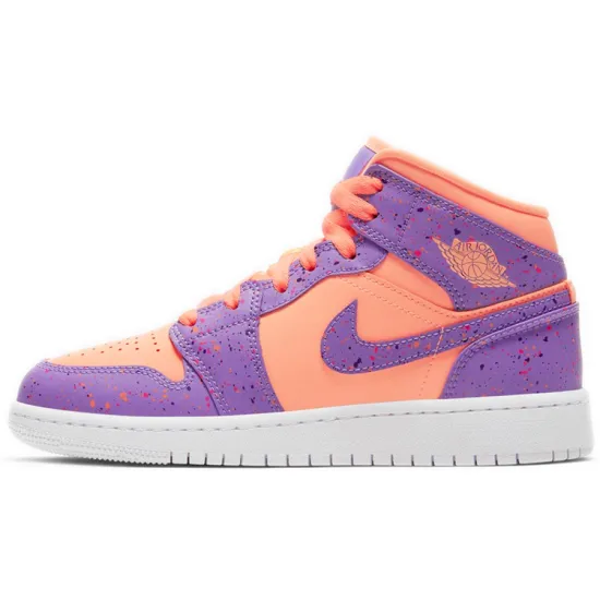 Air Jordan 1 Mid SE GS Atomic Pulse