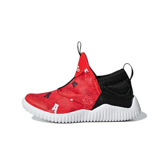 Adidas Rapida Zen C Wear-Resistant Low-Top Kids' Running Shoes Red Black Children Aged 3-7 Years Old
