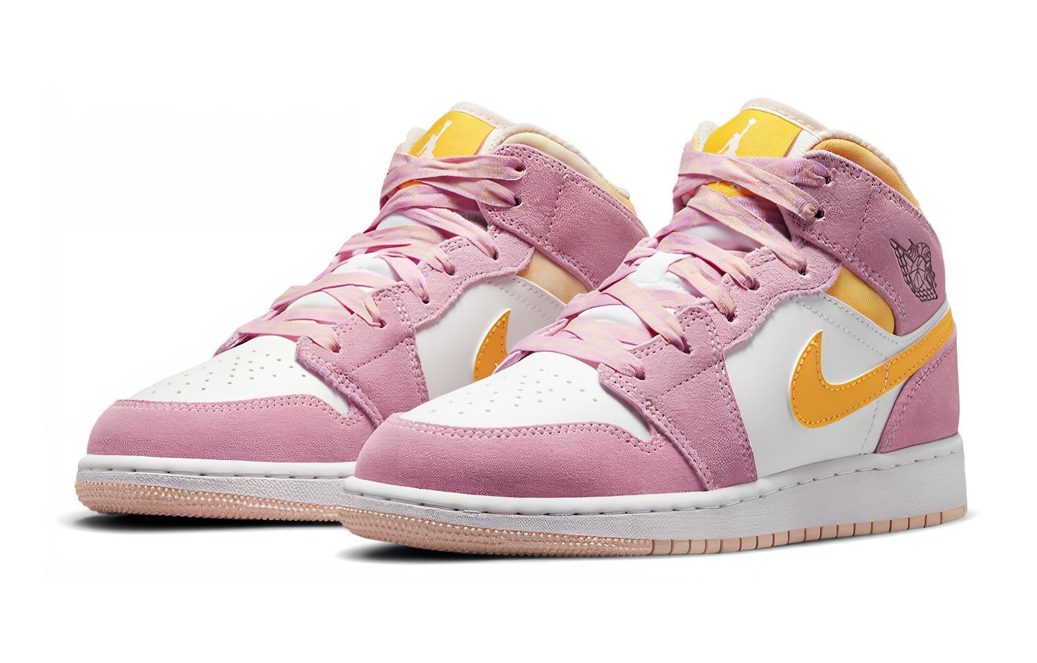 Jordan Air Jordan 1 Mid SE "Arctic Pink" GS